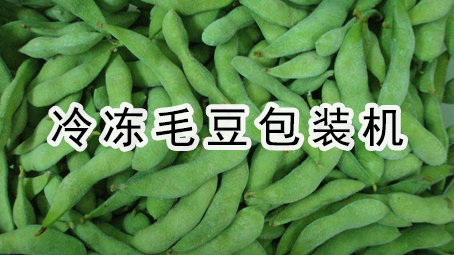 【冷冻蔬菜系列2】冷冻毛豆荚给袋式包装机